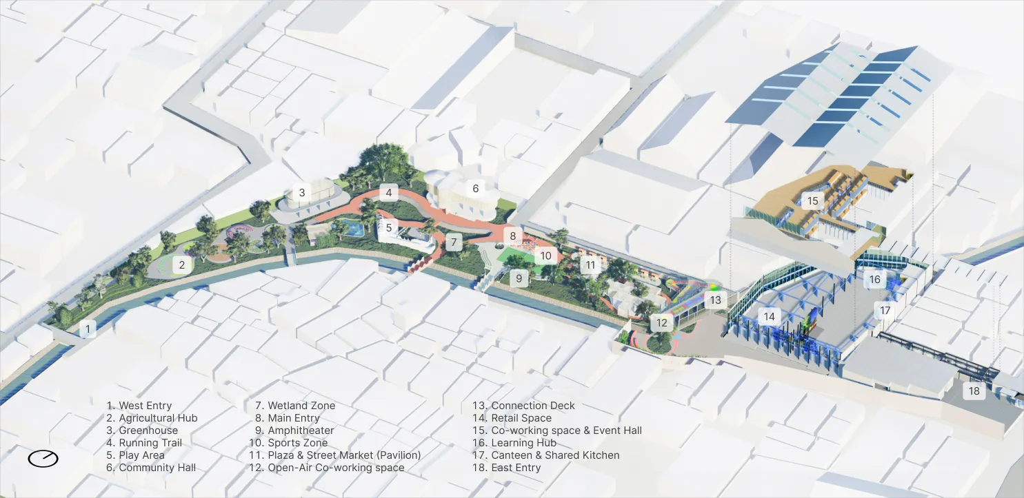 Design Concept: Axonometric