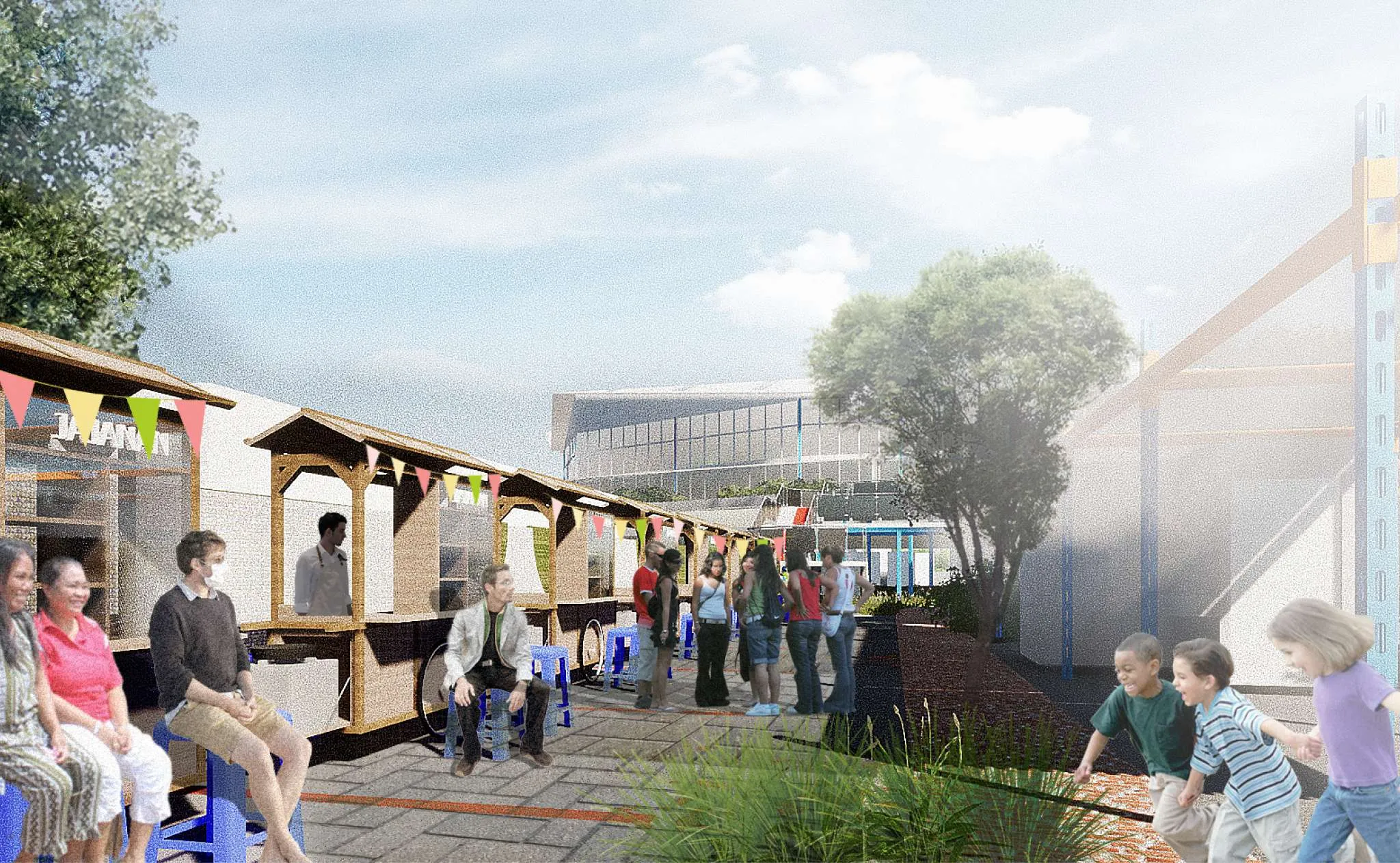 Plaza & Street Market (Pavilion)