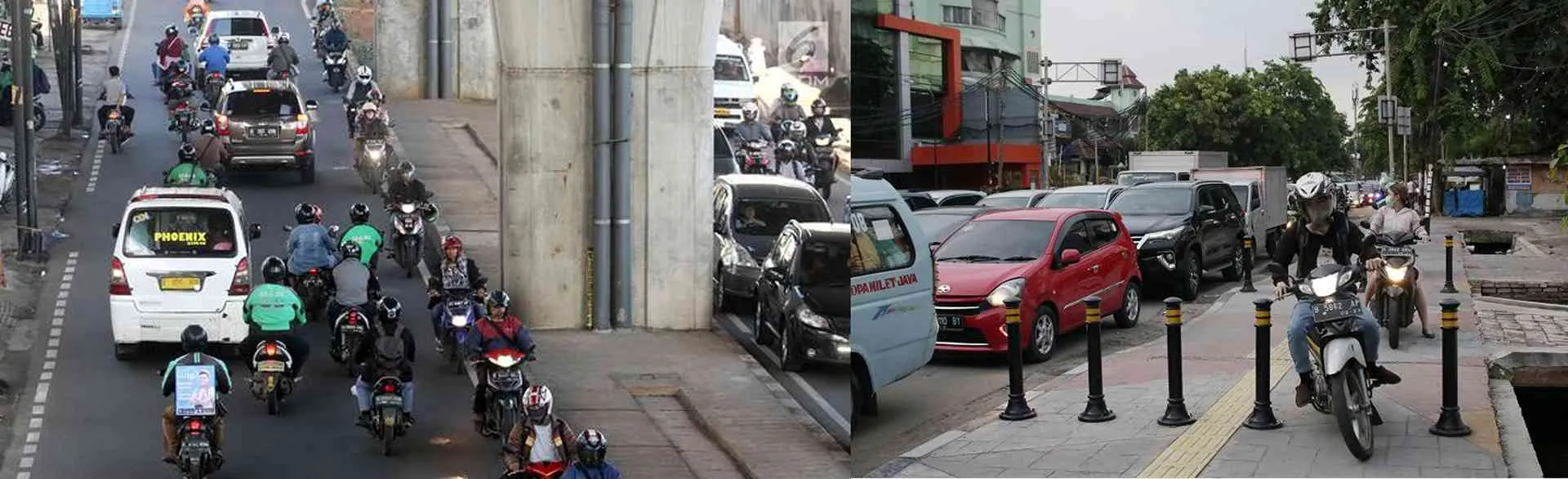 Traffic violations in Jakarta (Fathahilah, 2020; Manggala, 2018).