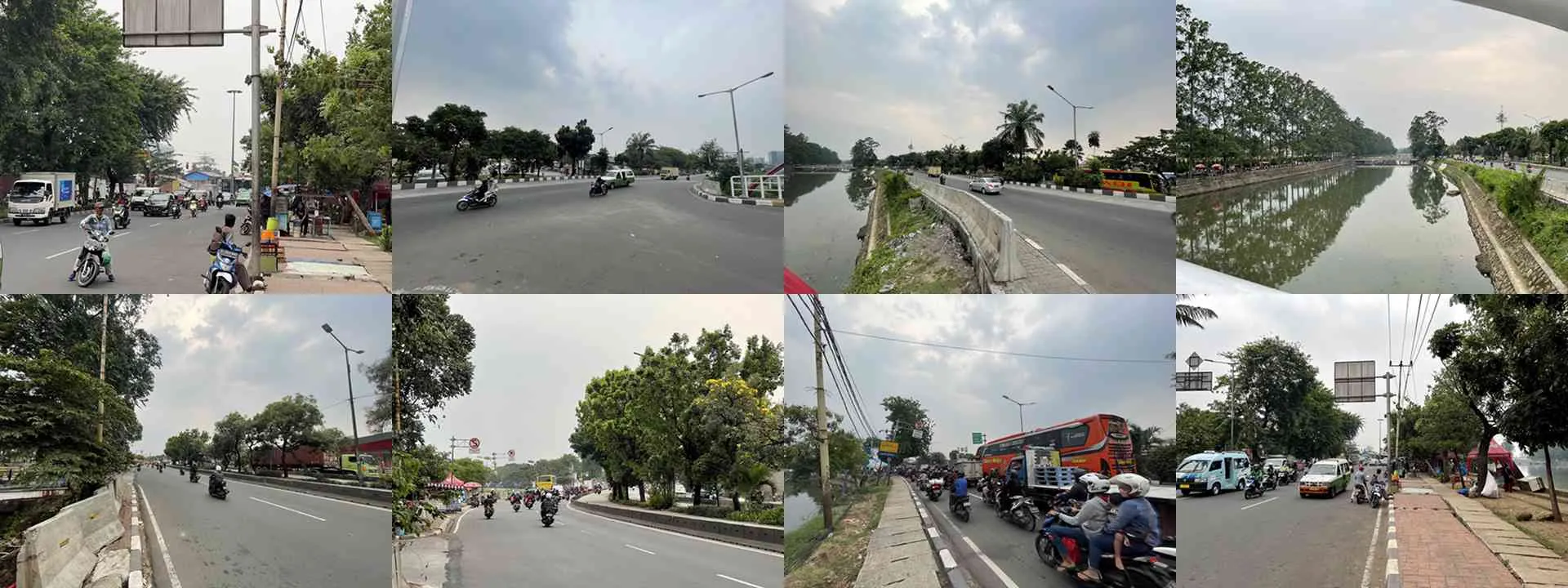 Situasi kawasan Kalideres (arah Tangerang).