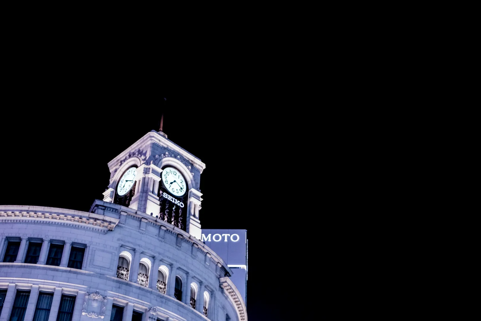 Seiko House Ginza Clock Tower in Tokyo taken on February 26, 2018 - Arnott Ferels