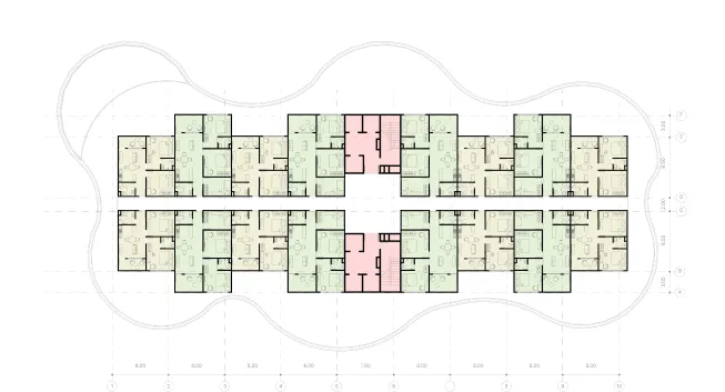 Public Housing (Typical Floor 1)