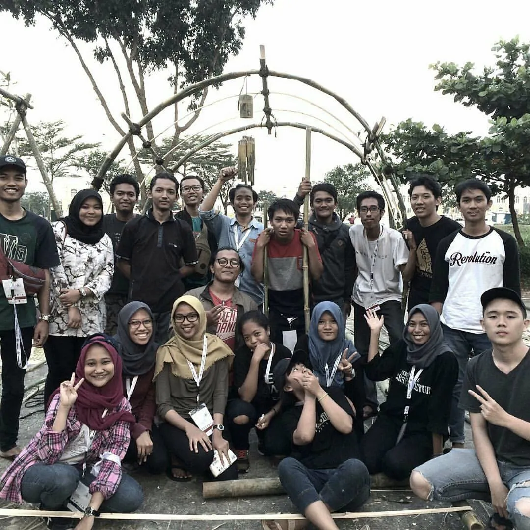 Indonesian Architecture Students Provide Public Space Solutions with Bamboo Touches